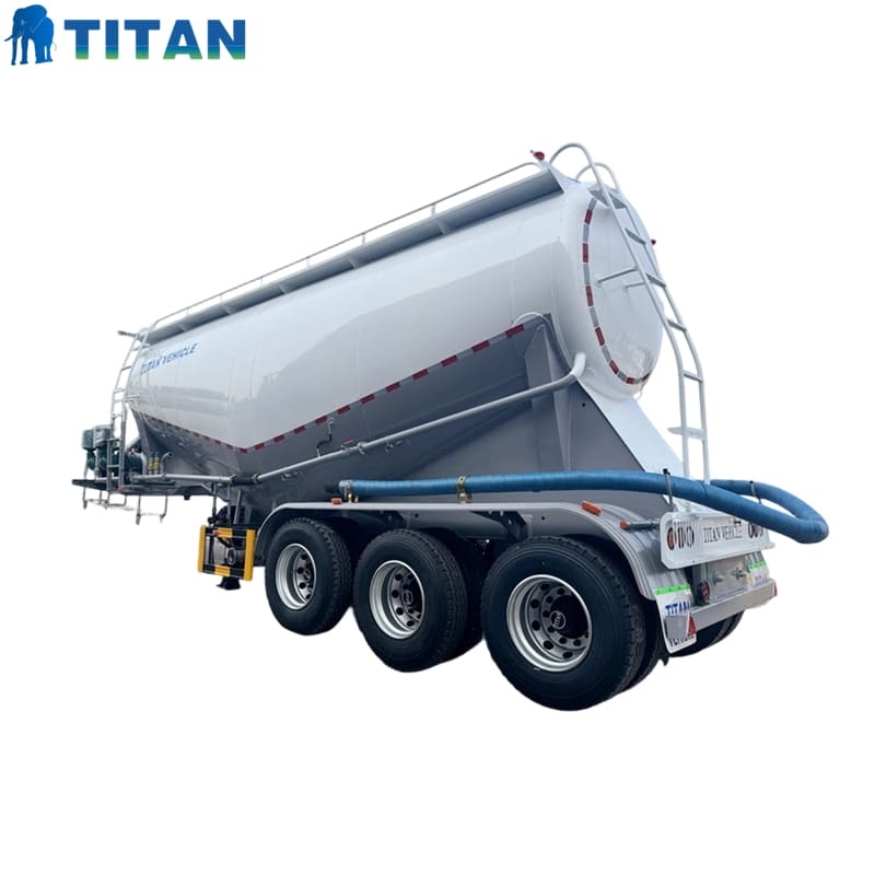 Bulk cement tanker trailer