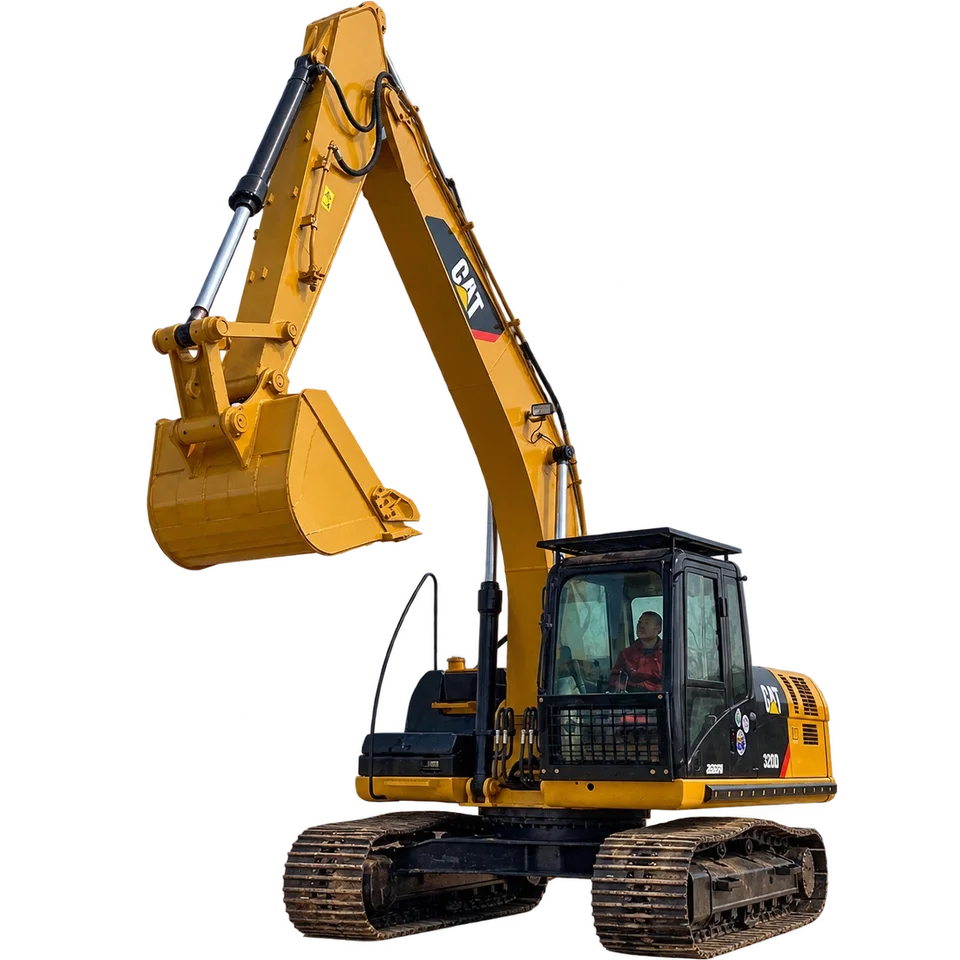 used-caterpillar-320d-excavator reference photograph