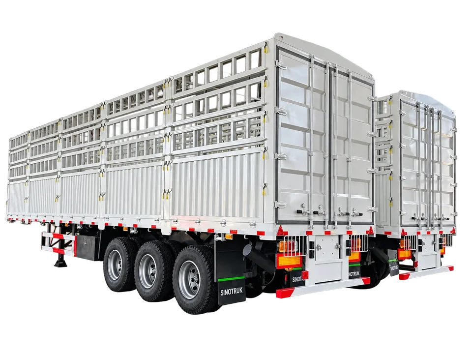 3-Axle Cargo Fence Semi-Trailer — additional reference view