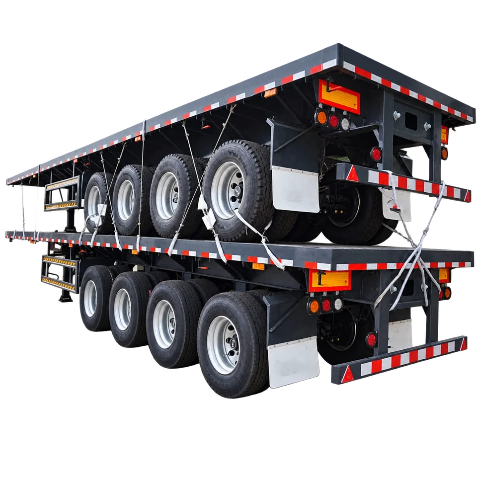 flatbed-cargo-semi-trailer reference photograph