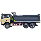 SHACMAN X3000 6×4 Dump Truck — MODEL REFERENCE — Side view: body and axle layout