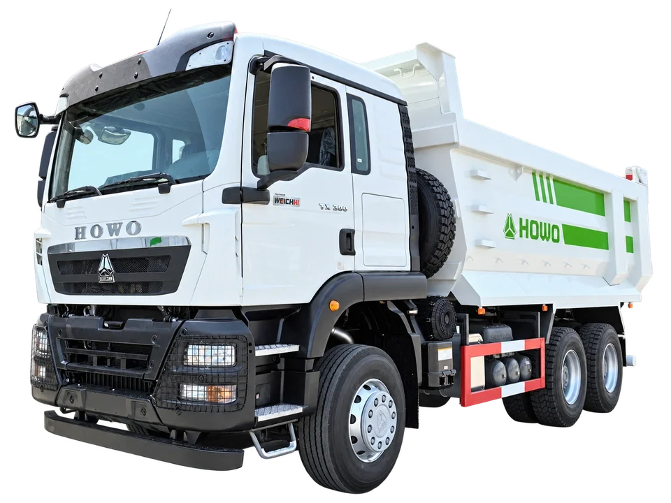 HOWO TX 6×4 — ገልባጭ መኪናዎች — ሞዴል-ማጣቀሻ ምስሎች. የተመረጠውን ተሽከርካሪ የአሁኑን ፎቶዎች እና ቪዲዮ ይጠይቁ።