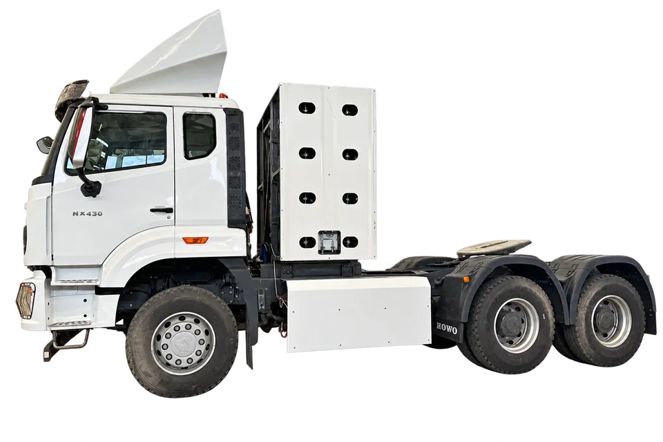HOWO NX 6×4 natural-gas tractor truck