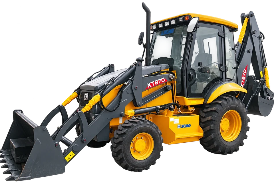 ያገለገለ Backhoe ጫኚ