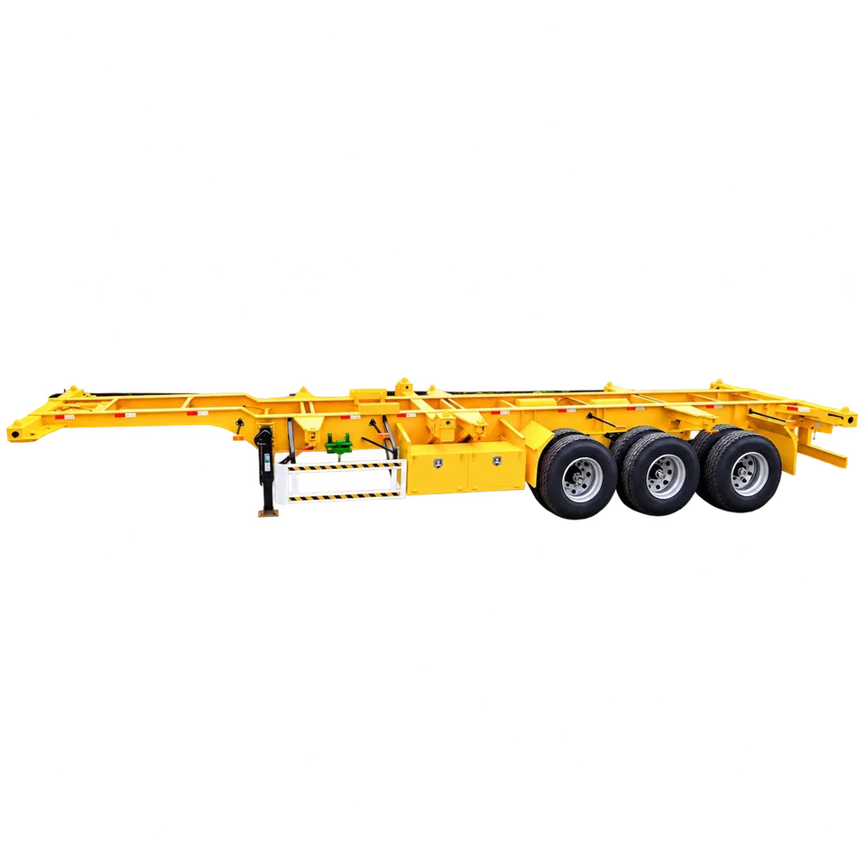 skeleton-container-semi-trailer reference photograph
