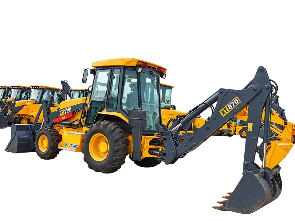 ያገለገለ Backhoe ጫኚ 4