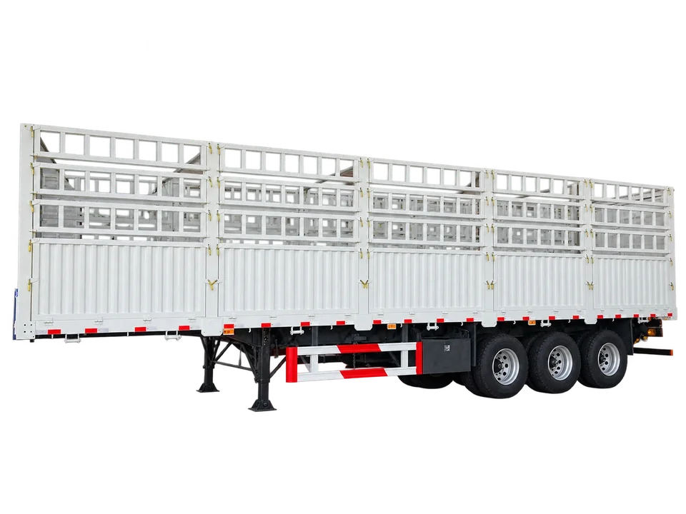 3-Axle Cargo Fence Semi-Trailer — additional reference view
