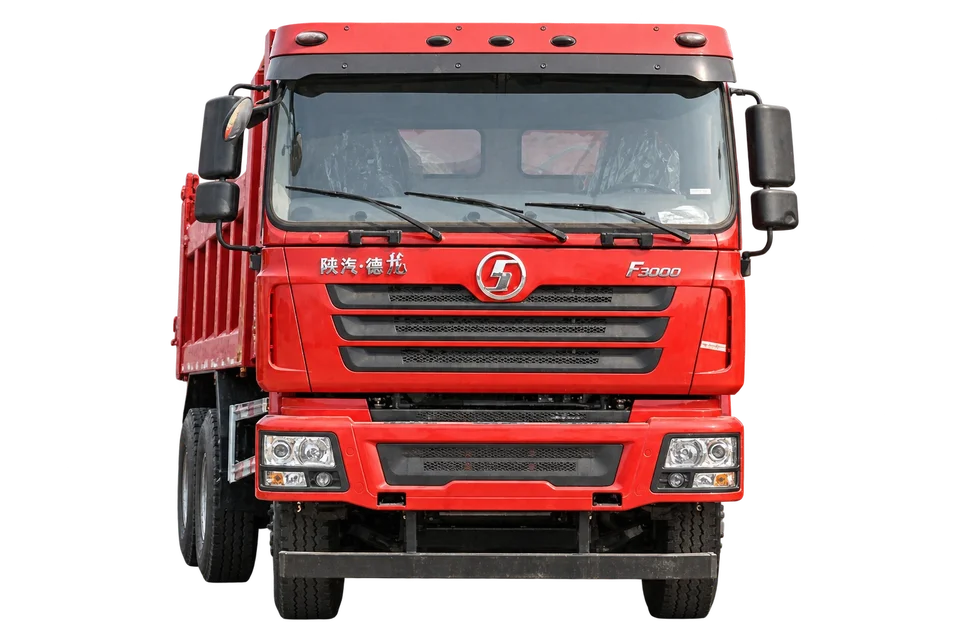 SHACMAN F3000 8×4 dump truck — front view