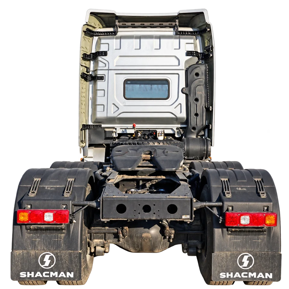 SHACMAN X3000 6×4 tractor — rear view