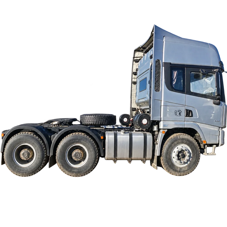 SHACMAN X3000 6×4 tractor — side view