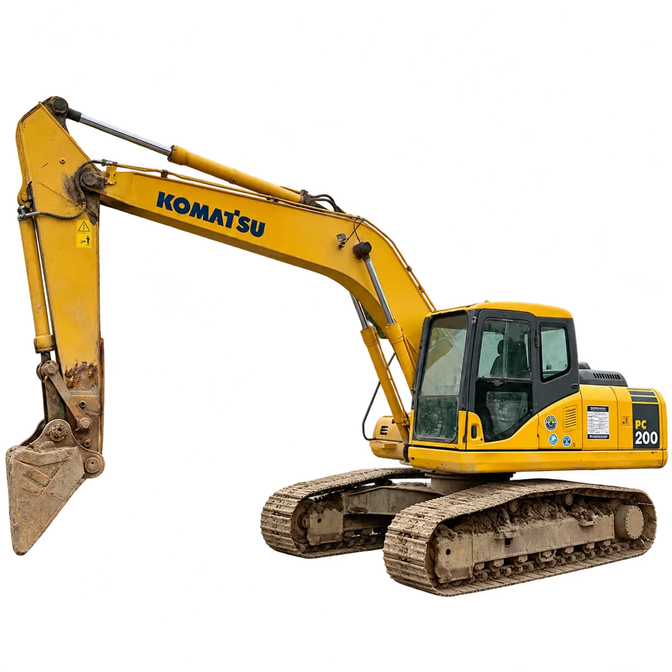 used-komatsu-pc200-7-excavator reference photograph