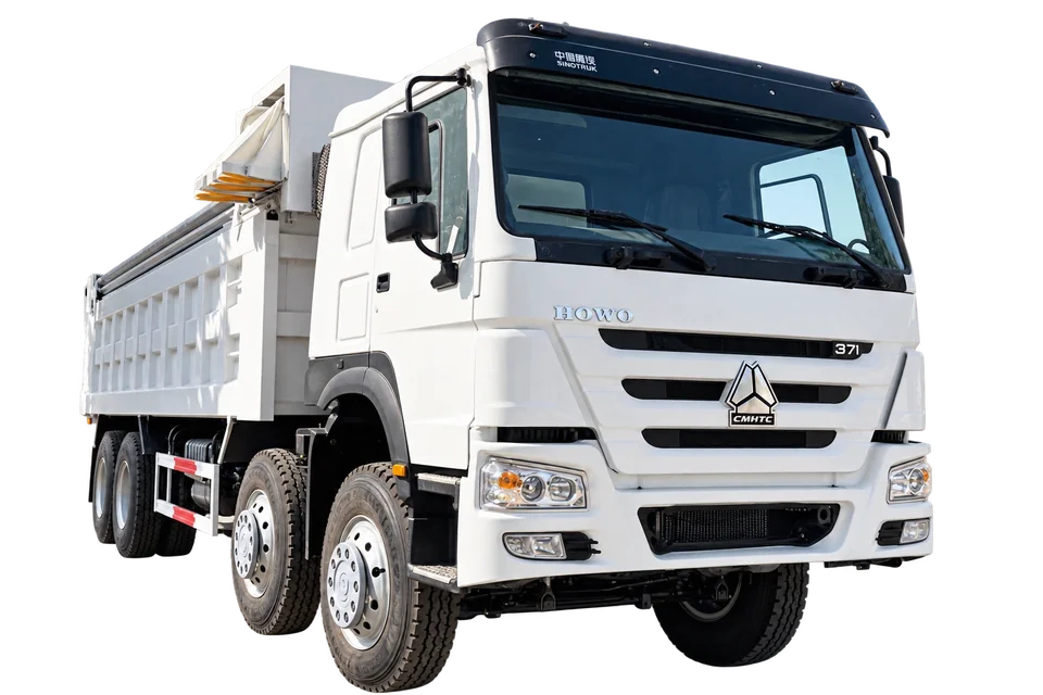 HOWO 371 8×4 — ገልባጭ መኪናዎች — ሞዴል-ማጣቀሻ ምስሎች. የተመረጠውን ተሽከርካሪ የአሁኑን ፎቶዎች እና ቪዲዮ ይጠይቁ።