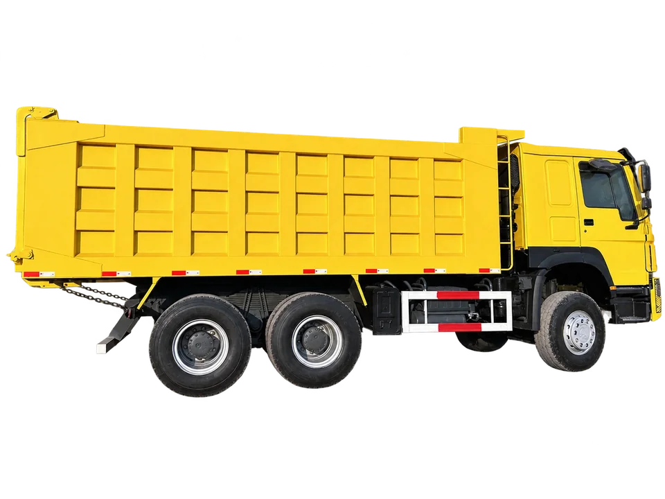 HOWO 371 6×4 dump truck — side