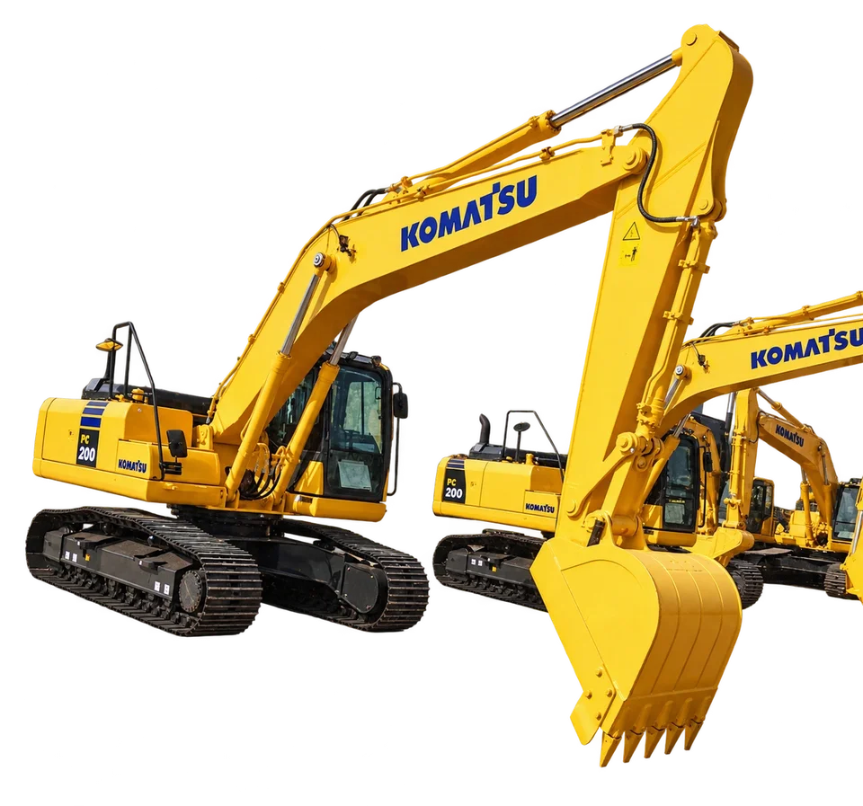 Used Komatsu PC200-7 Excavator — MODEL REFERENCE