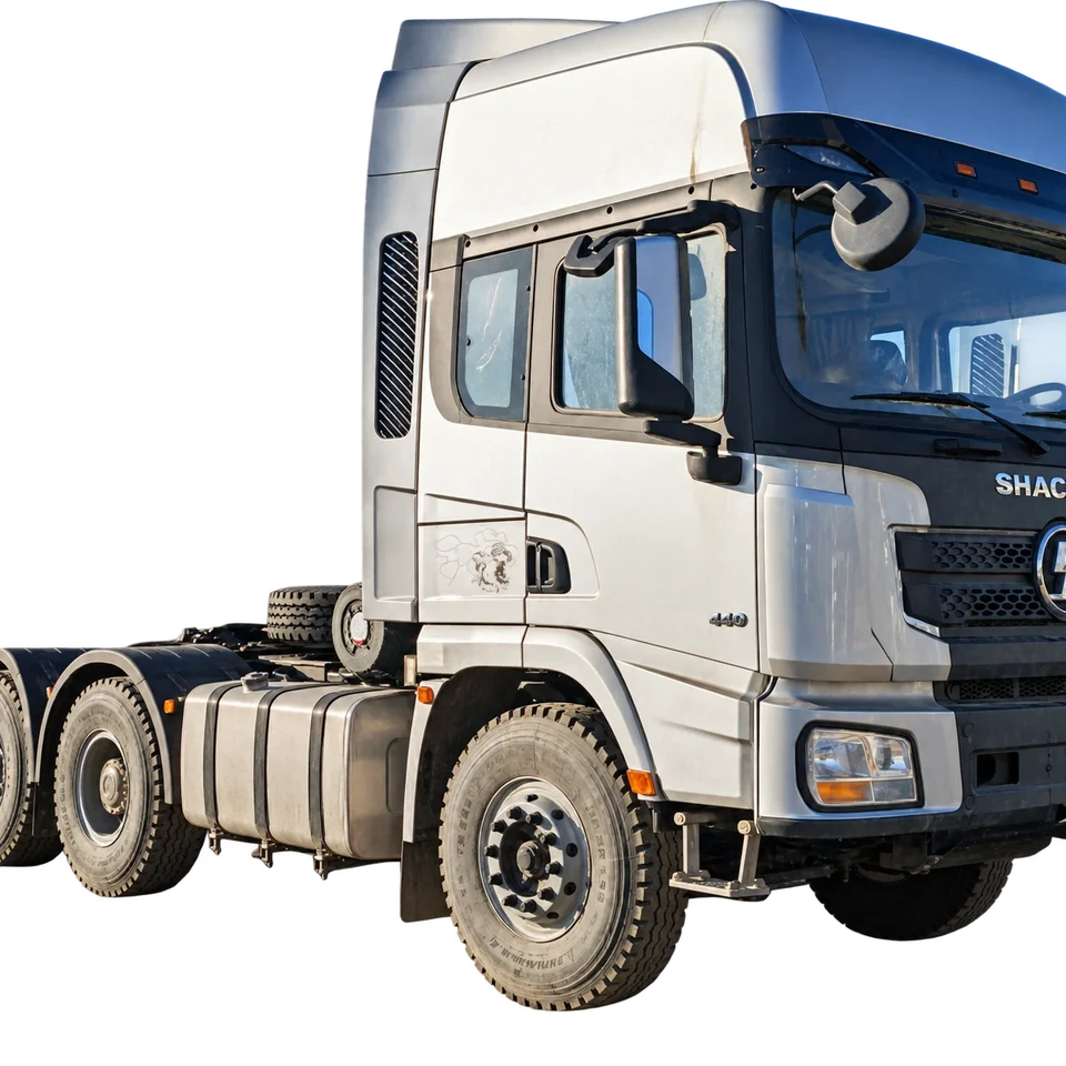 SHACMAN X3000 6×4 tractor — front view