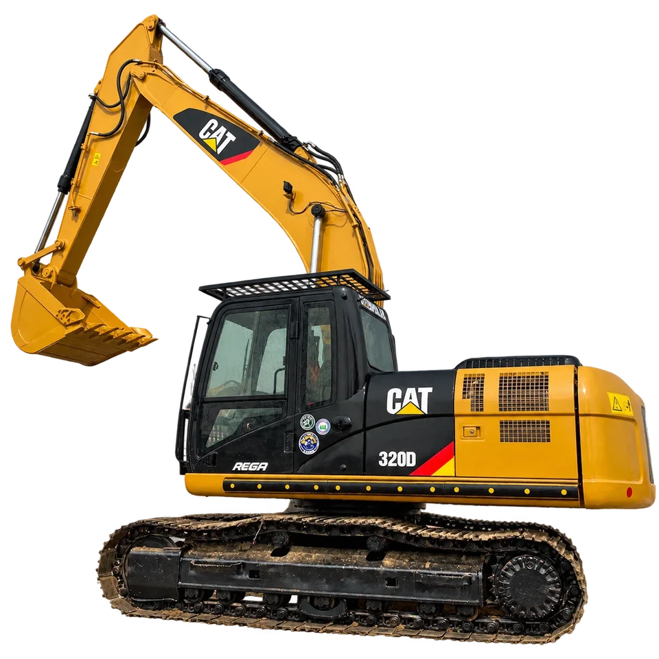 used-caterpillar-320d-excavator reference photograph