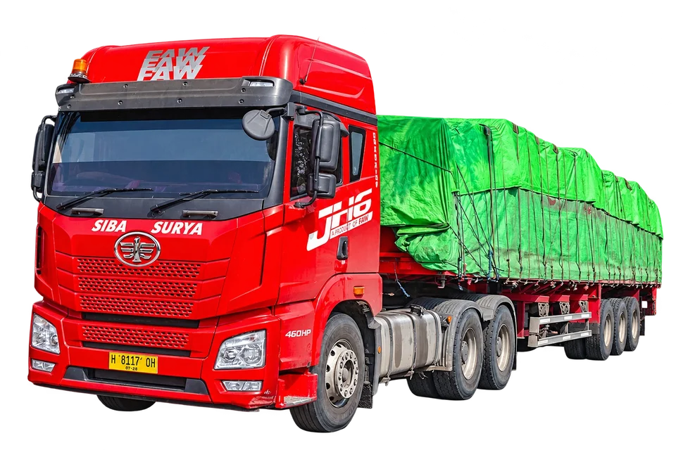 FAW JH6 tractor, PT Siba Surya reference unit H 8117 OH