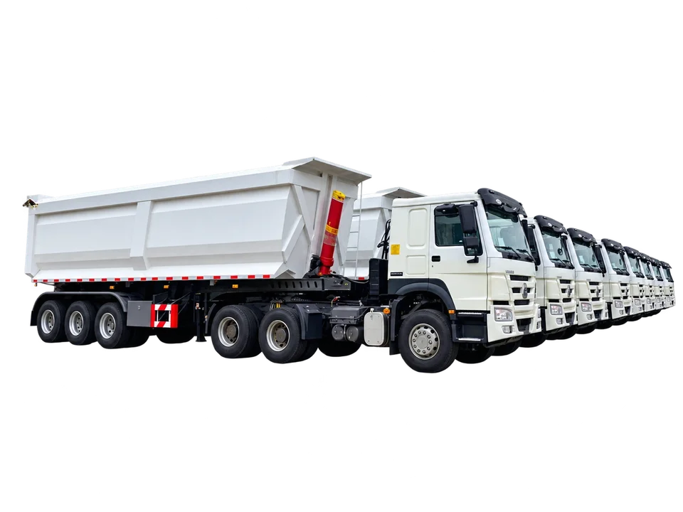3 / 4-Axle Hydraulic Tipper Semi-Trailer — additional reference view