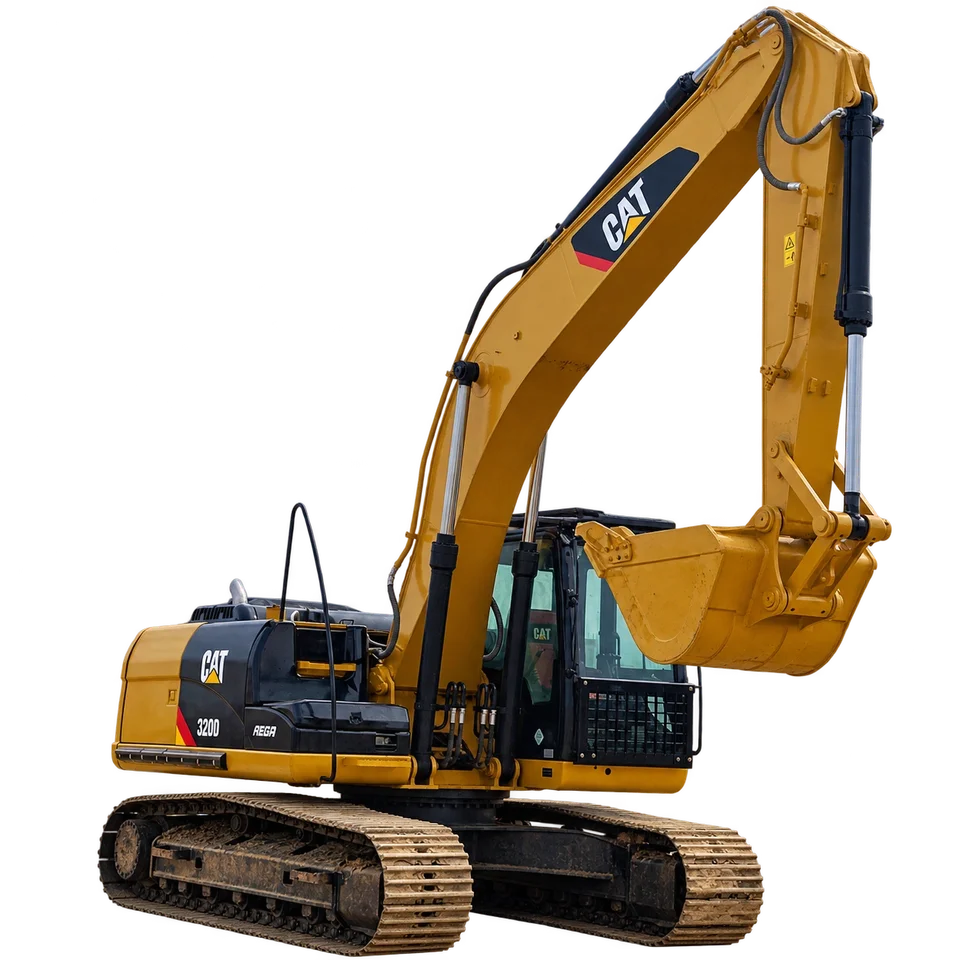 used-caterpillar-320d-excavator reference photograph