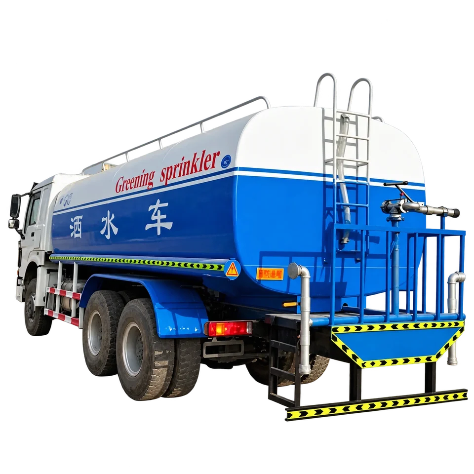 howo-water-sprinkler-truck reference photograph