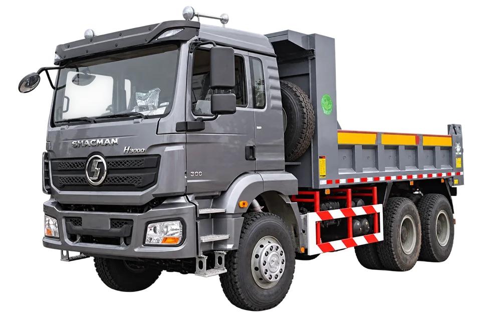 SHACMAN H3000 6×4 dump truck — alternate angle