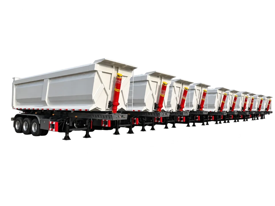 3 / 4-Axle Hydraulic Tipper Semi-Trailer — additional reference view