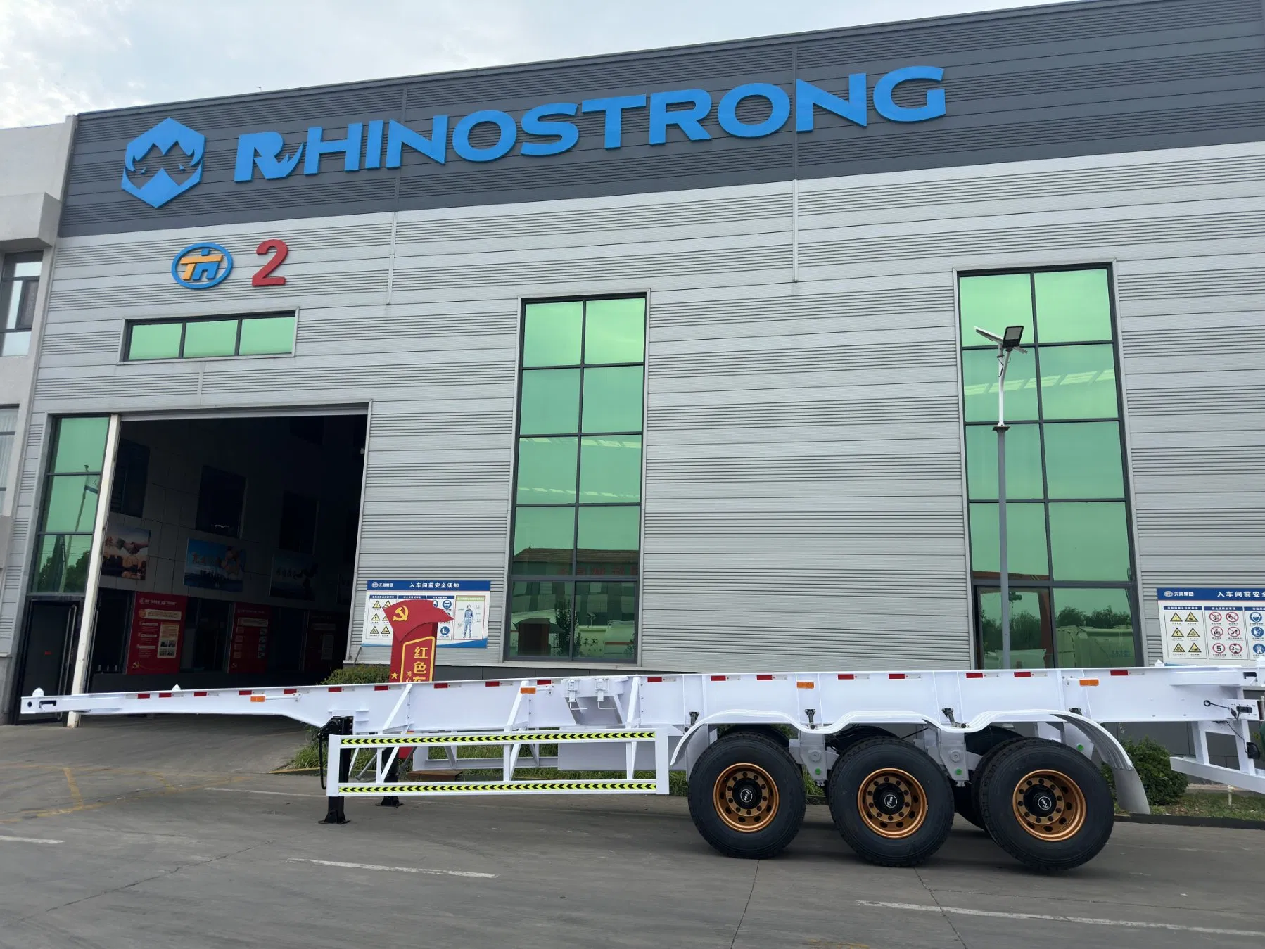 20 / 40 ft Skeleton Container Semi-Trailer — additional reference view