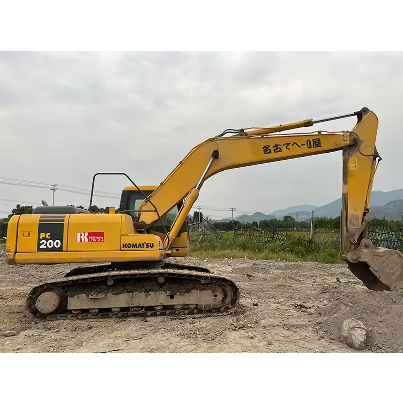 Used Komatsu PC200-7 Crawler Excavator — additional reference view